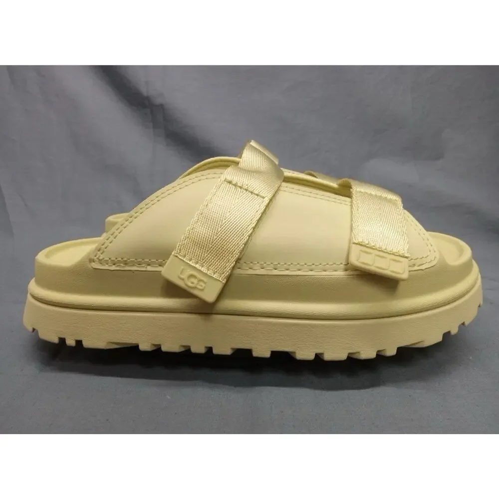 UGG Kids GoldenGlow Slide Sandals GLDN Yellow US 4 EU 36 NIB 1166513K